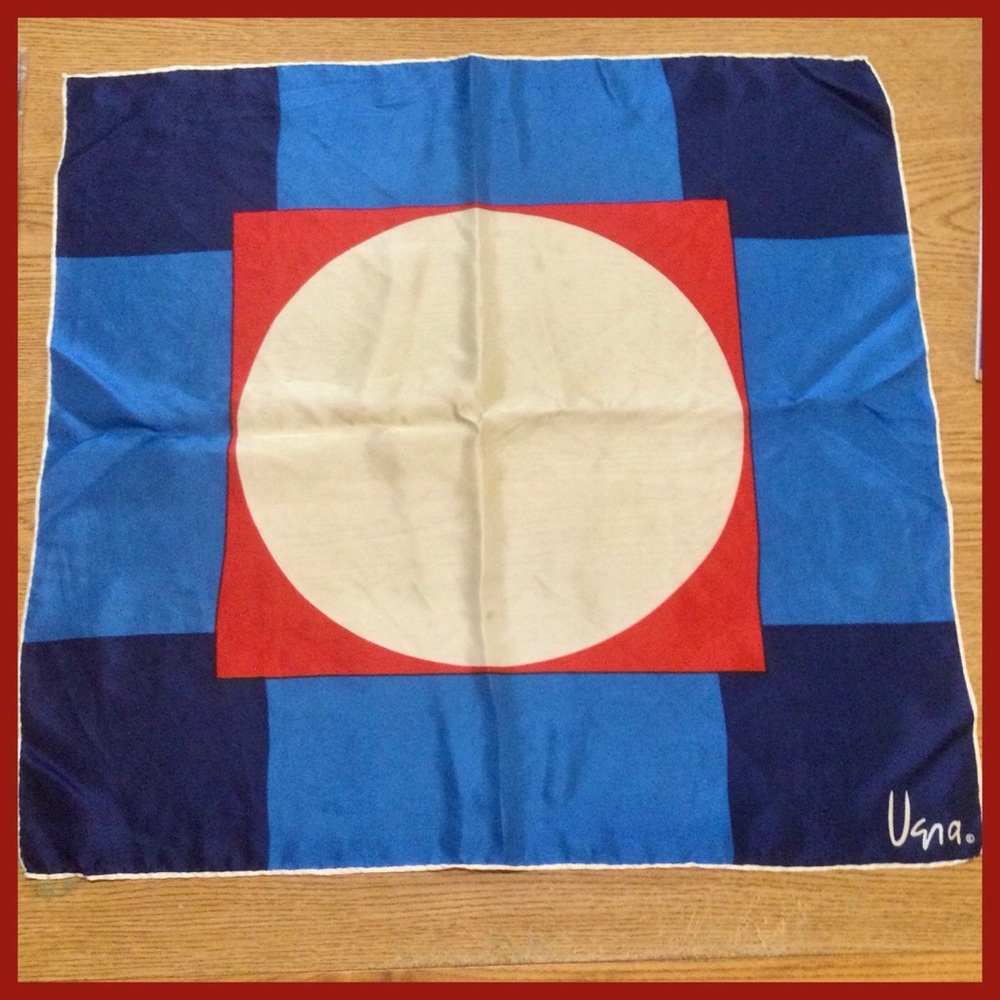 Vtg Vera Geometric Scarf_035